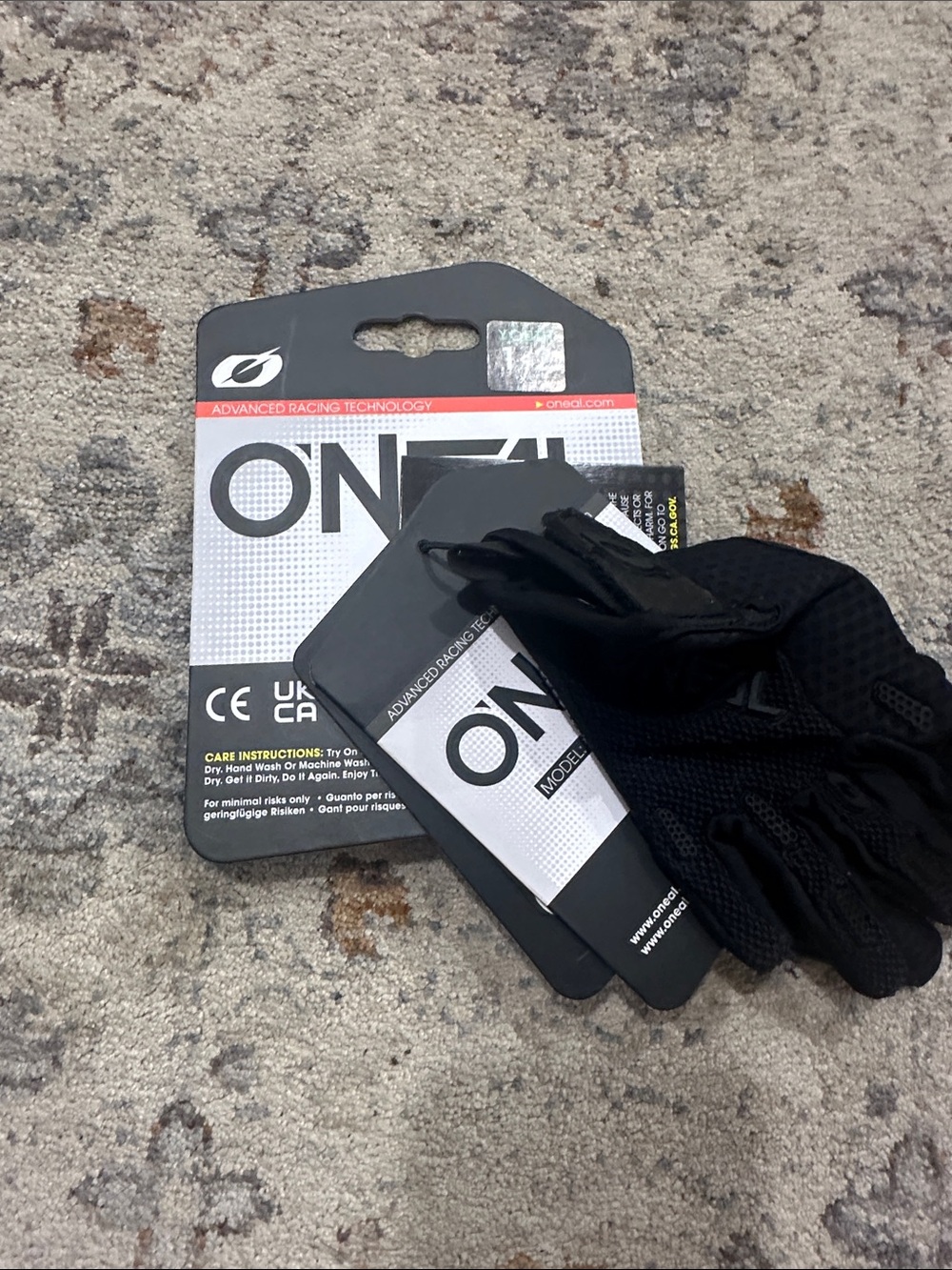 ONEAL element youth Black Racing Gloves
